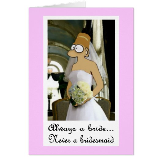 Funny Wedding Card (Voorkant)