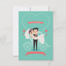 Funny Wedding Invitation Card Kaart