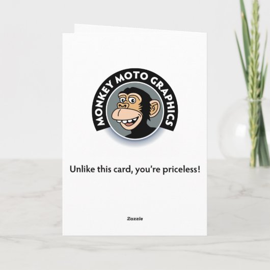 Funny Wedding Jubileum Kaart (Achterkant)