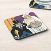  Funny Wedding, Romance van mei december Onderzetter (Linkerzijde)