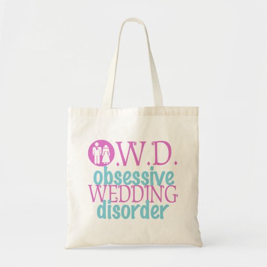 Funny Wedding Tote Bag (Voorkant)