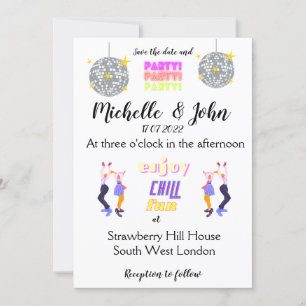 Funny Wedding Uitnodiging  