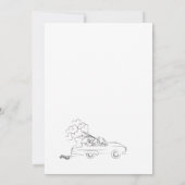 Funny Wedding Uitnodiging (Achterkant)