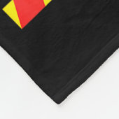 Funny Wee Woo Squad Fire Department Firefighter Fi Fleece Deken (Hoek)