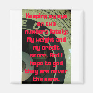 Funny Weight Loss Magneet