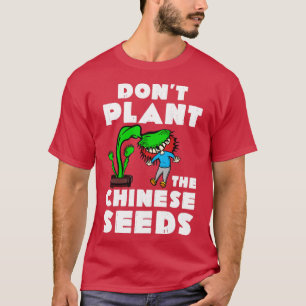 Funny Weird Chinese Seeds in Mail T-shirt