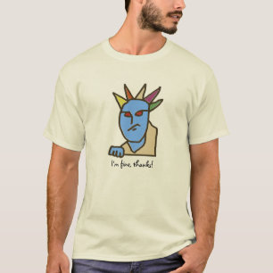 Funny WEIRDOS Annoyed Cartoon T-shirt
