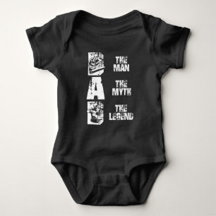 Funny Welding Dad Man Myth Legend Father Welder Romper