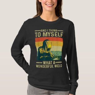 Funny Welding Design for Men Dad Blacksmit T-shirt