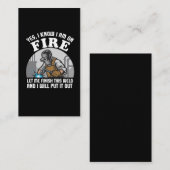 Funny Welding Quote Visitekaartje (Voorkant / Achterkant)