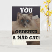 Funny Wenskaart Kaart (Gele Bloem)