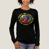 Funny Werewolf, Halloween themed image Tri-Blend Shirt (Voorkant)