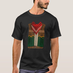 Funny Western Land Texas Cowboy Costume Cowgirl T-shirt