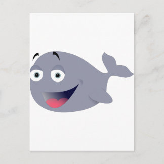 Funny Whale Briefkaart