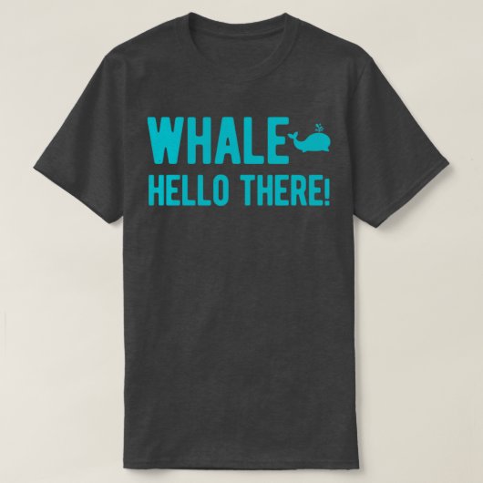 Funny Whale T-shirt (Design voorkant)
