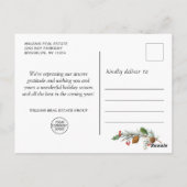 Funny What a Year 2021 Kerstbedrijf Briefkaart (Achterkant)