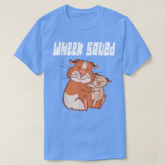 Funny Wheek Squad-Guinea Pig T-Shirt (Design devant)