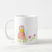 Funny Whimsical Birds Coffee Mok (Links)