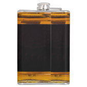 Funny Whiskey Custom Birthday Typografie Heupfles (Achterkant)