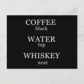 Funny whisky citeert humor whisky gezegden briefkaart (Voorkant)