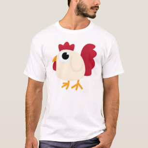 Funny White Chicken T-shirt