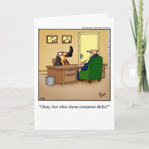Funny "Wicked Mad Skills" Verjaardag Kaart voor he