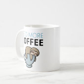 Funny wil meer koffie, luie luie humor koffiemok (Voorkant links)