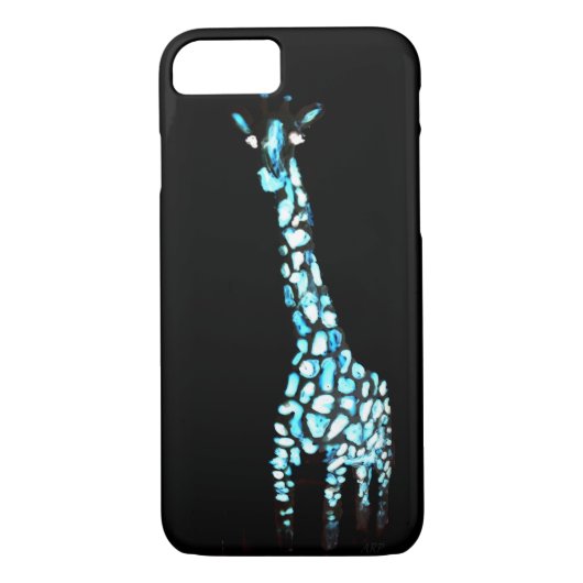 Funny Wild Animal Abstracte Giraffe Case-Mate iPhone Case (Achterkant)