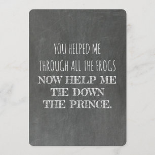 Funny Will jij bent mijn Bridesmaid Kaart