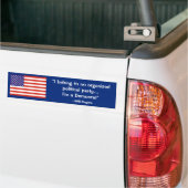 Funny Will Rogers Bumpersticker (Op Truck)