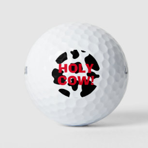 Funny Wilson balle de golf avec taches de vache po