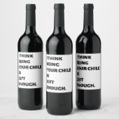 Funny Wine Bottle Labels voor Moederdag Wijn Etiket (Flessen)