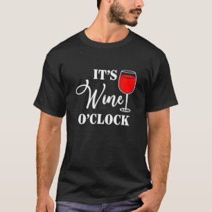 Funny Wine Gift Women Wife Mannen Drink Wijnoverlo T-shirt