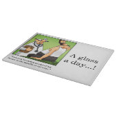 Funny Wine Humor Cheese Board Snijplank (Hoek)