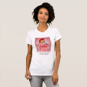 Funny Wine Humor T-shirt (Voorkant volledig)