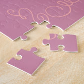 Funny Wine is een Hug in een glas Legpuzzel (Zijkant)