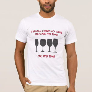 Funny Wine Mannen T-Shirt