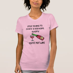 Funny Wine Quotes Alcohol Humor T-shirt