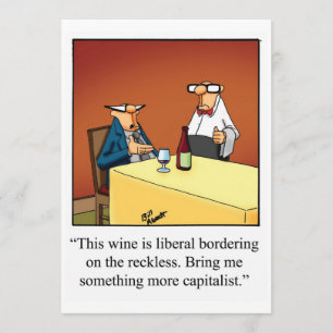 Funny Wine Tasting Party Uitnodiging "Spectickles"