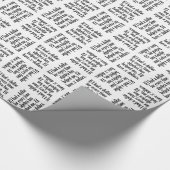 Funny Wiskunde/Algebra Quote - Ik zou x dollar heb Cadeaupapier (Hoek)