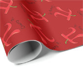 Funny Wiskunde Cherry Pi Cadeaupapier (Rol Hoek)