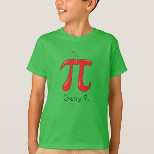 Funny Wiskunde Cherry Pi T-shirt