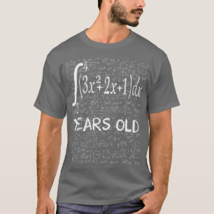 Funny wiskunde geek 45 jaar oud 45ste verjaardag i t-shirt