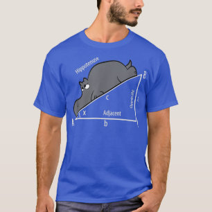Funny Wiskunde Humor Hippotenuse Hypotenuse T-shirt