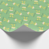 Funny Wiskunde Humor Lemon Pi Cadeaupapier (Hoek)