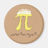 Funny Wiskunde Humor Lemon Pi Magneet (Voorkant)