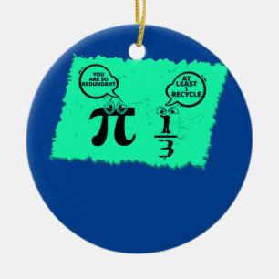 Funny Wiskunde Joke Mathematics Wiskunde Humor Stu Keramisch Ornament