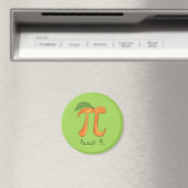 Funny Wiskunde Peach Pi-symbool Magneet (Insitu (Vaatwasser))