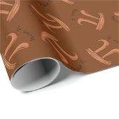 Funny Wiskunde Pecan Pi Thanksgiving Herfst Cadeaupapier (Rol Hoek)