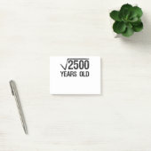 Funny Wiskunde Probleem Square Root van 2500 Equal Post-it® Notes (Kantoor)